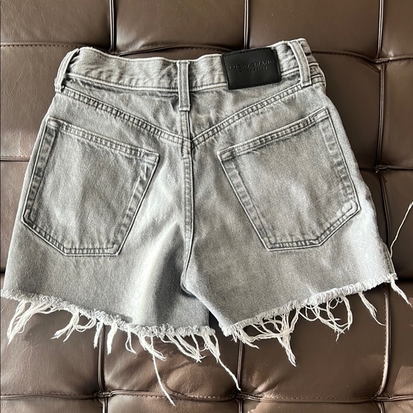 Lucky Brand Women's Gray Denim Shorts - Picture 3 of 5